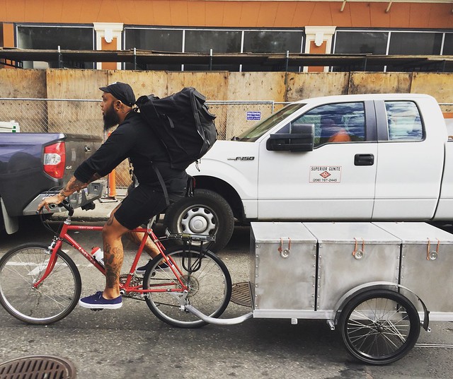Bicycle delivery for GO Box