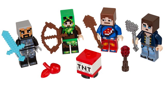 LEGO Minecraft 853609 Skin Pack characters
