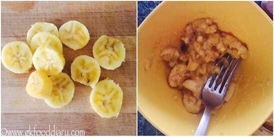 Banana Puree Recipe for Babies - step 2