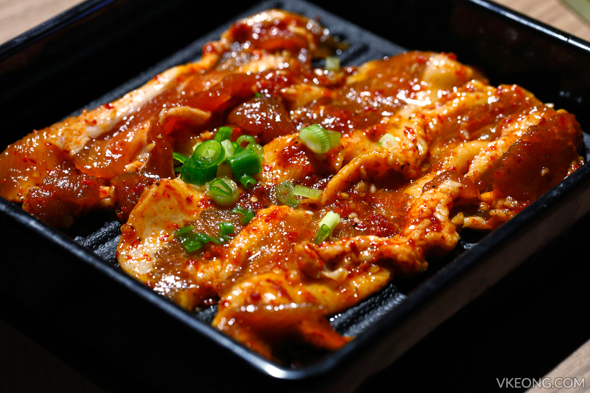 KG Korean Charcoal BBQ Buffet Marinated Pork
