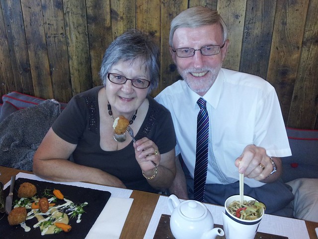 Mum and dad, Eat Up, Shrewsbury, 2014