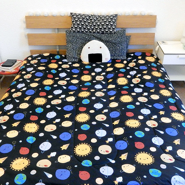 Solar System comforter from Society6