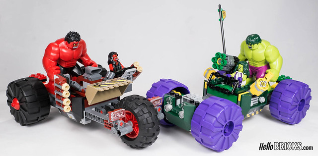 Lego 76078 - Marvel - Hulk vs Red Hulk