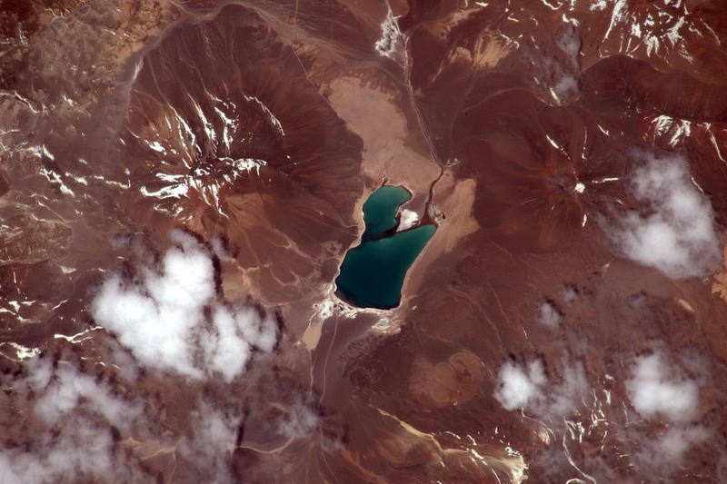 Lac des Andes .. Laguna Verde
