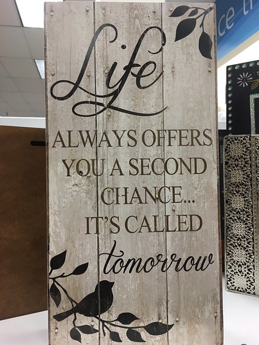 life offers a second chance