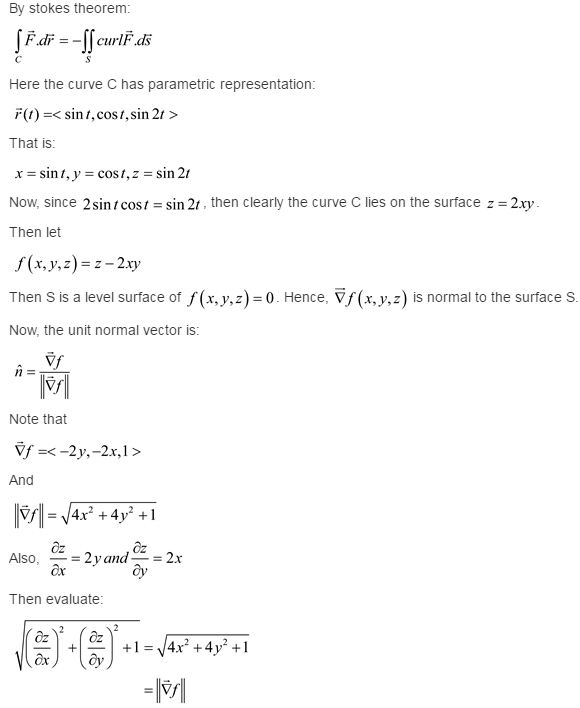 Stewart-Calculus-7e-Solutions-Chapter-16.8-Vector-Calculus-18E-1