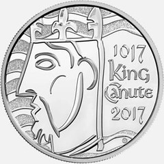 2017 King Canute £5 coin