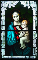 Blessed Virgin and Child by William Morris & Co