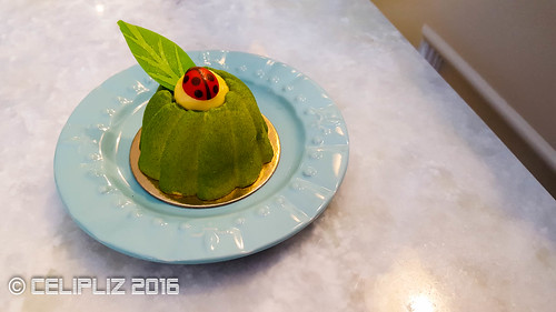 Green Tea Passion Fruit Mousse ($5) @ Banh Mi Tres Bon