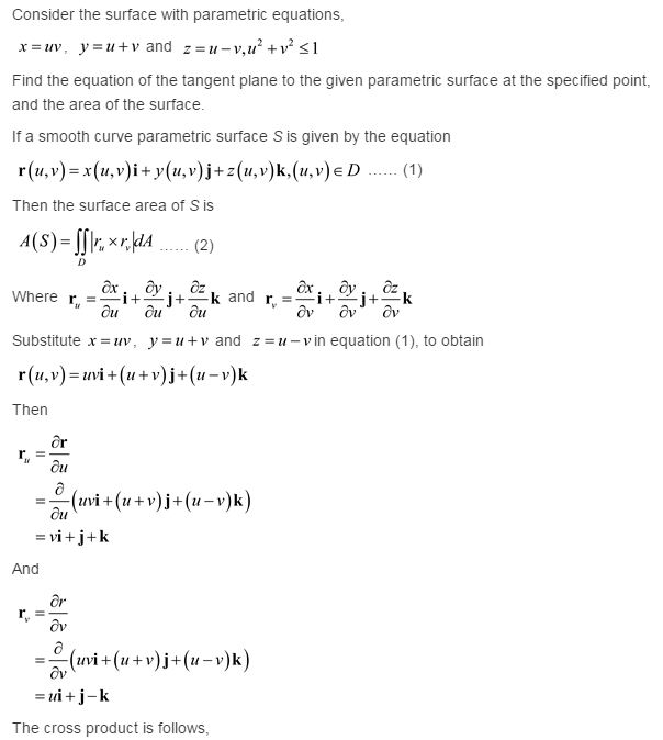 Stewart-Calculus-7e-Solutions-Chapter-16.6-Vector-Calculus-49E