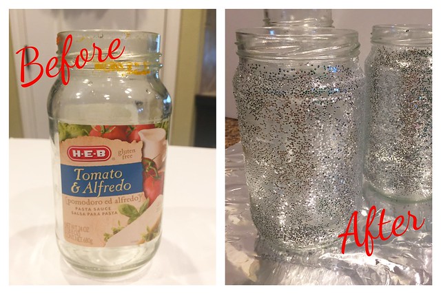 DIY Glitter Jars