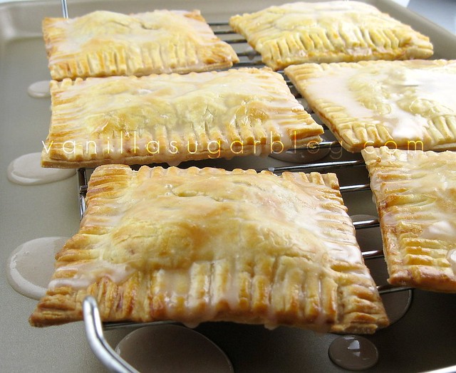 homemade pumpkin pop tarts w buttermilk glaze