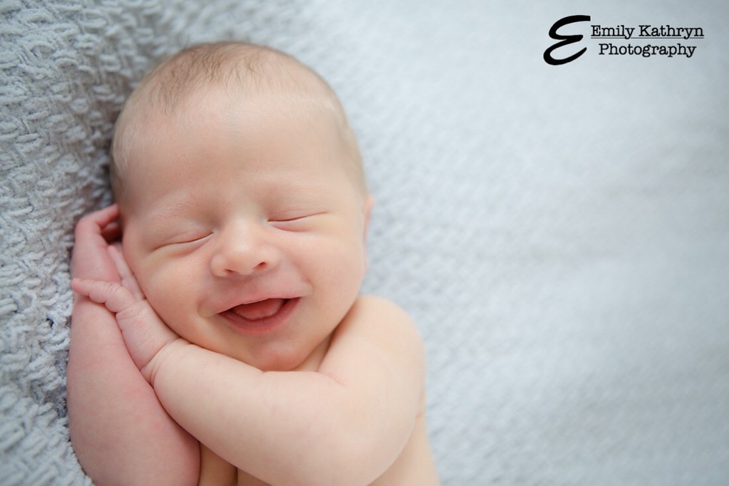 Newborn-smiling