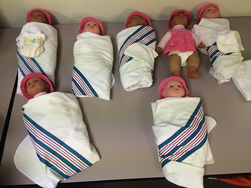Newborn care class: how to swaddle