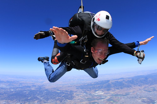 Skydiving in Monterey