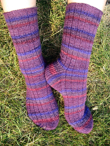 Dye-o-rama socks