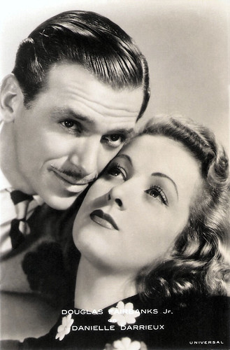 Douglas Fairbanks Jr. and Danielle Darrieux in The Rage of Paris (1938)