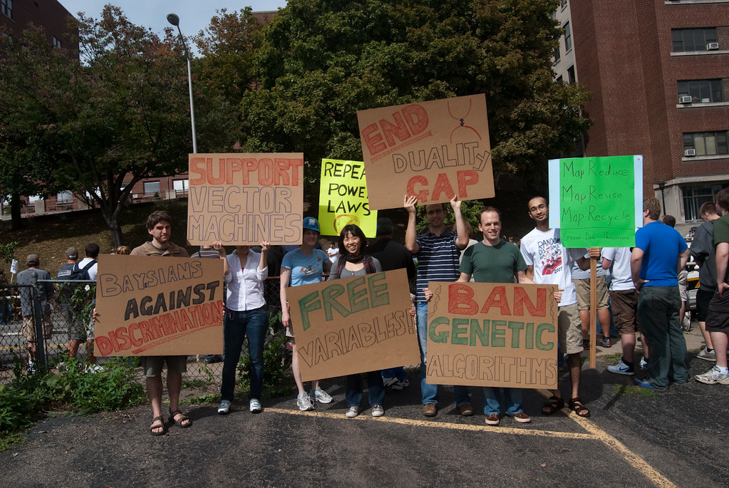 The CMU machine learning protesters
