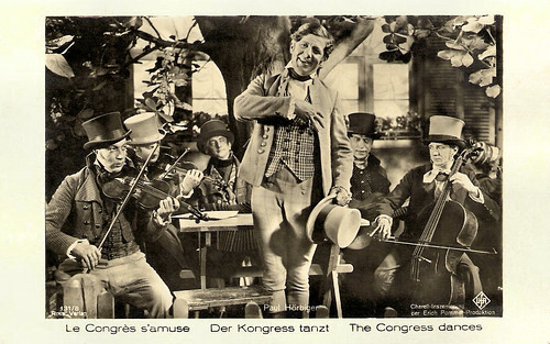 Paul Hörbiger in Der Kongress tanzt