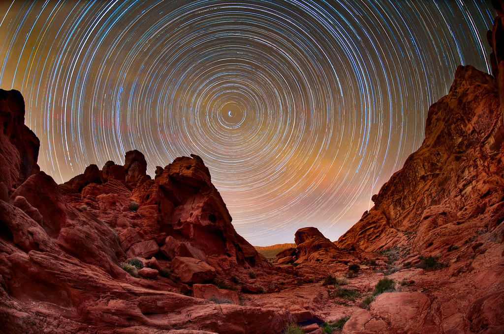 Valley of Fire Star Trails