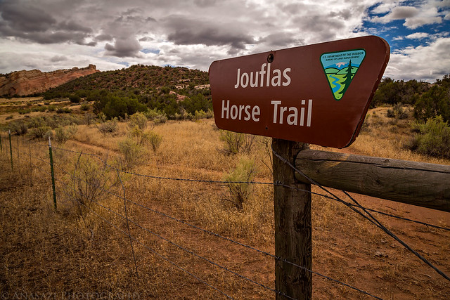 Jouflas Horse Trail Sign