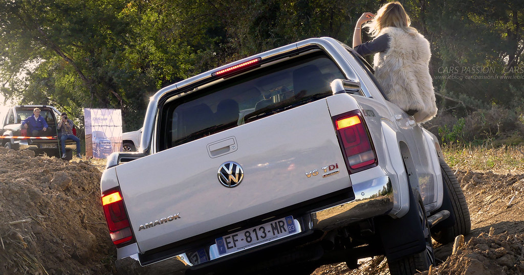 Volkswagen Amarok V6 TDi, essai auto par Stéphanie pour le bog auto Cars Passion