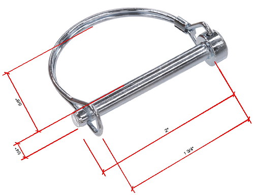 Round Loop Wire Lock Pin (specs)