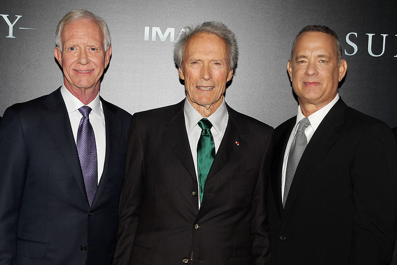 Chesley "Sully" Sullenberger ,Clint Eastwood and Tom Hanks