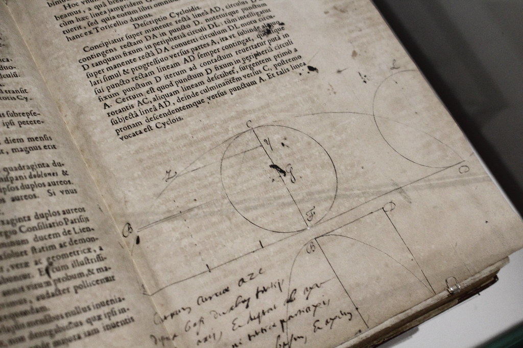 Blaise Pascal, Première lettre sur la roulette, 1658, BnF, réserve des livres rares - Exposition Blaise Pascal à la Bibliothèque nationale de France