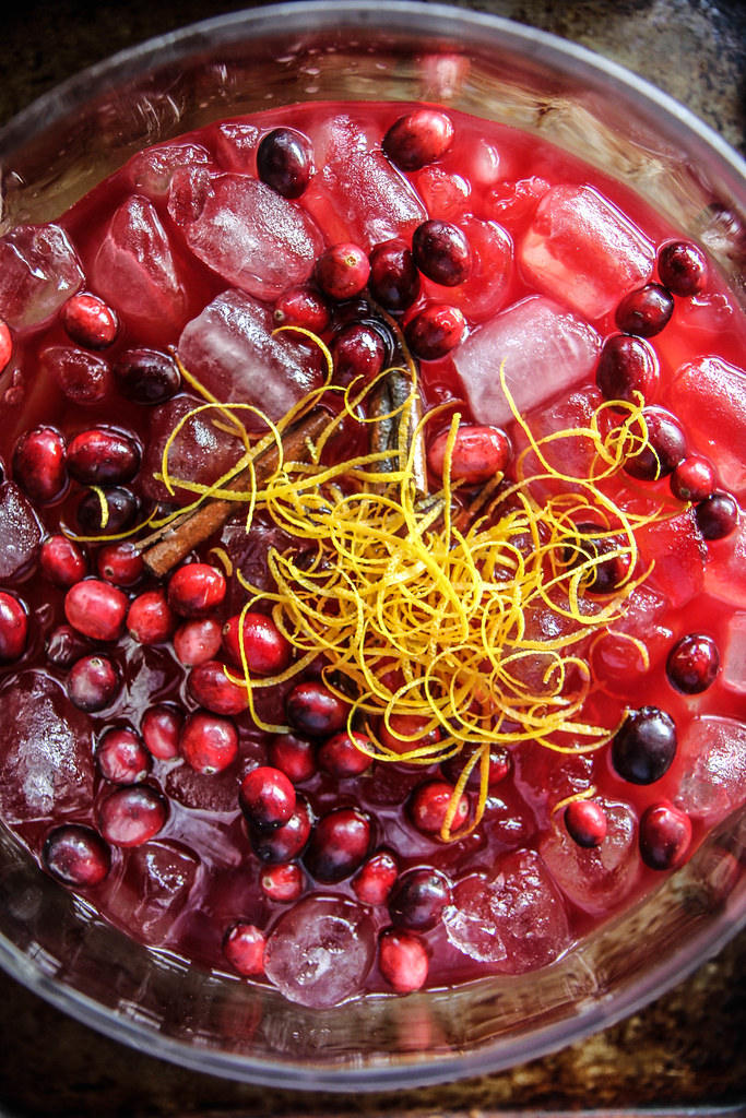 Make This: Cranberry Spiced Holiday Punch - Forks and Folly