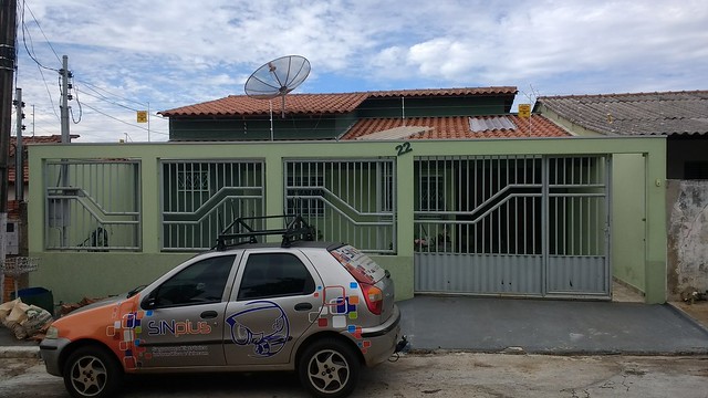 Cerca Elétrica + Alarme + Motor p/Portão casa D. Orcília