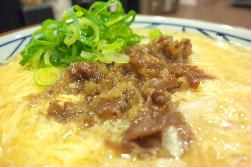 11月2日（水）発売開始 肉たまあんかけ 丸亀製麺試食部