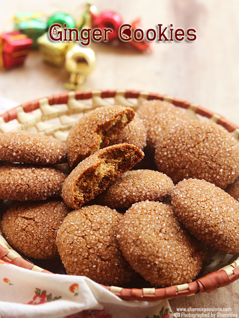 Ginger Cookies Recipe