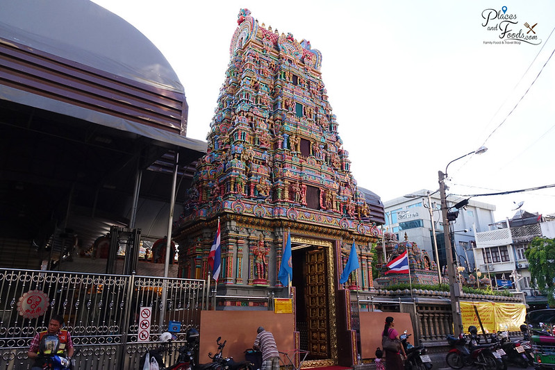 Sri Maha Mariaman Temple silom overview
