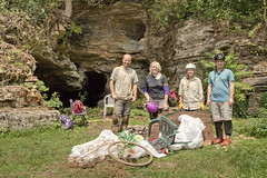 Cleanup, Pilot Knob Cave, Jackson County, Tennessee