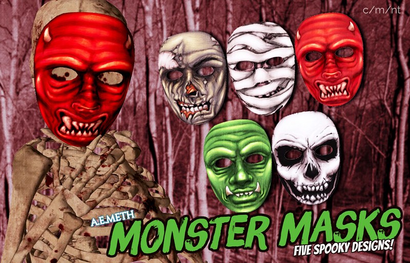 [ a.e.meth ] - Monster Masks