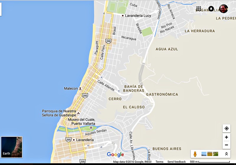 Puerto Vallarta-map