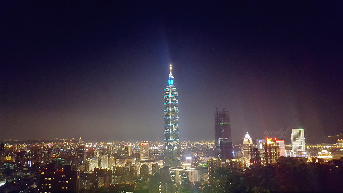 Taipei 101 night, Taiwan