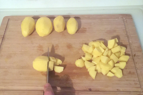59 - Kartoffeln würfeln / Dice potatoes
