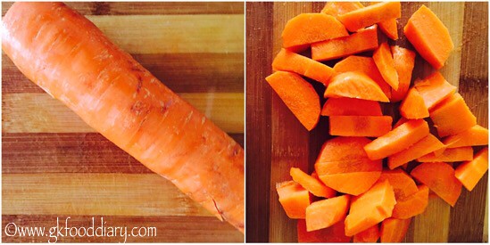 Carrot Soup Recipe for Babies, Toddlers and Kids - step 1