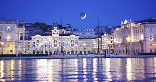 Trieste by night