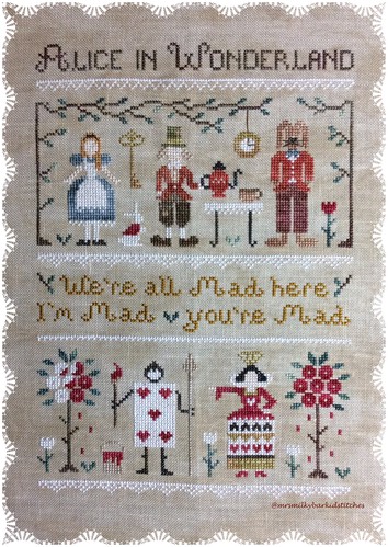 Alice in Wonderland by The Little Stitcher