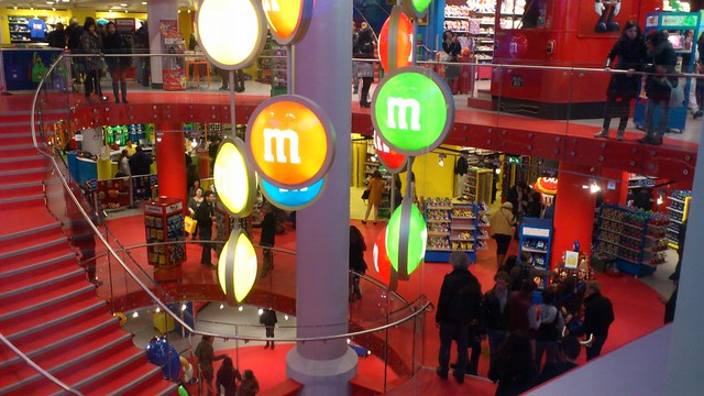 M and M World london, Leicester Square, London