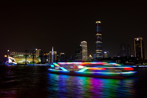 The Guangzhou River-The Pearl River-