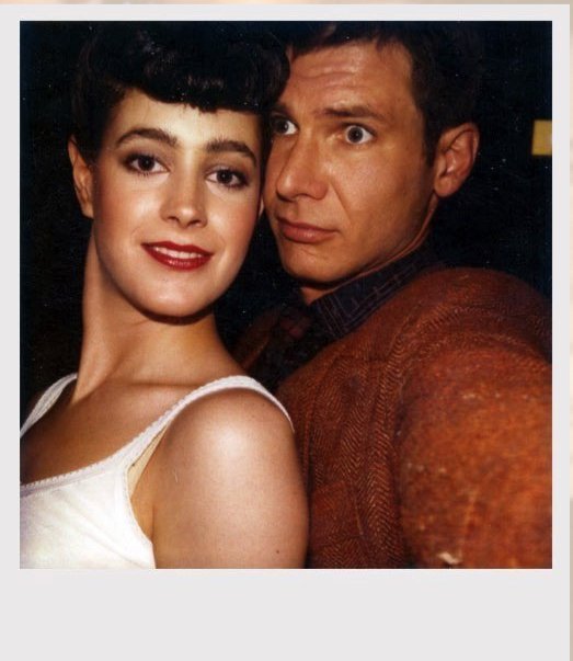Blade Runner: Sean Young and Harrison Ford in a Polaroid