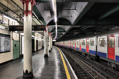 Temple Underground Station, London
