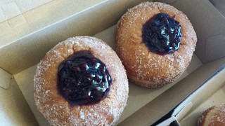 Blueberry Doughnuts from All-Time Coffee