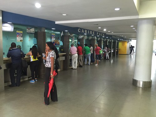 Ticket counter | bus station @ Santo Domingo