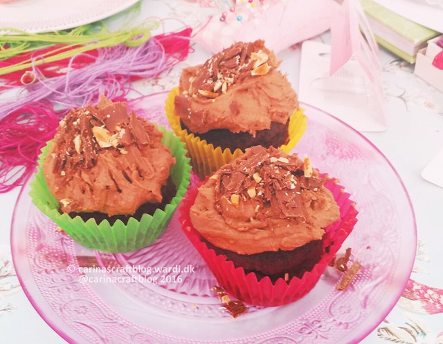 Chocolate cupcakes with vegan nutella buttercream