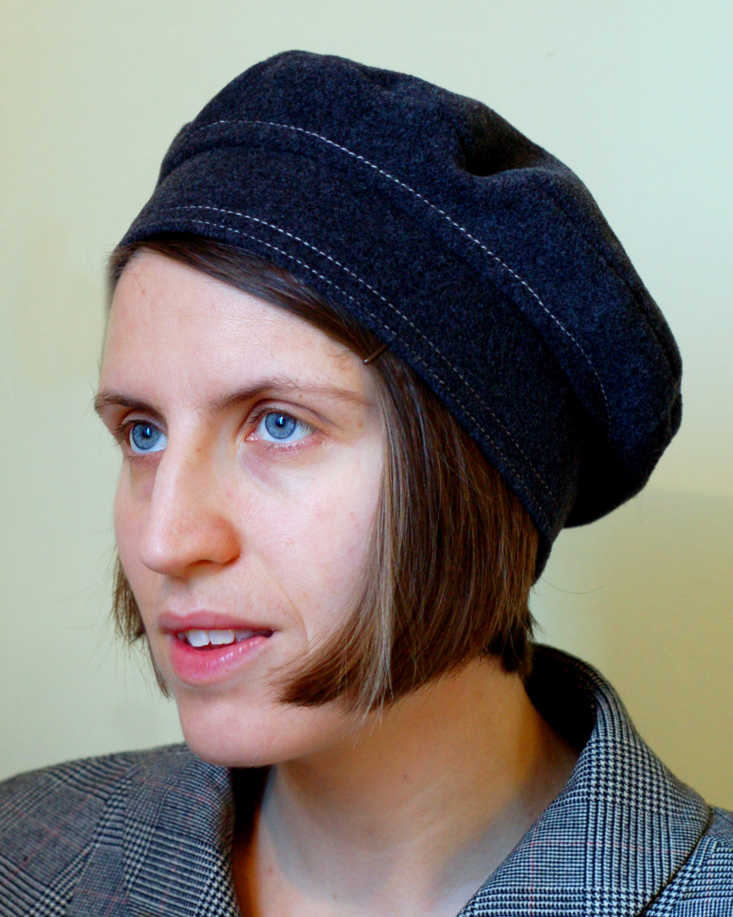 Wool beret from Simple sewing with a French twist - The Last Stitch